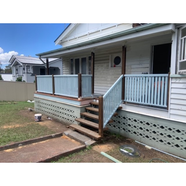 New Front Deck and Steps