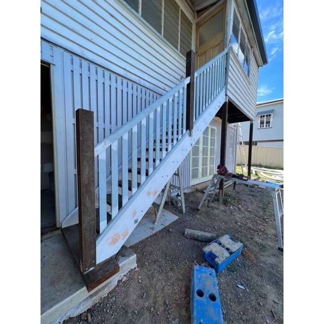 New Stairs on Queenslanders