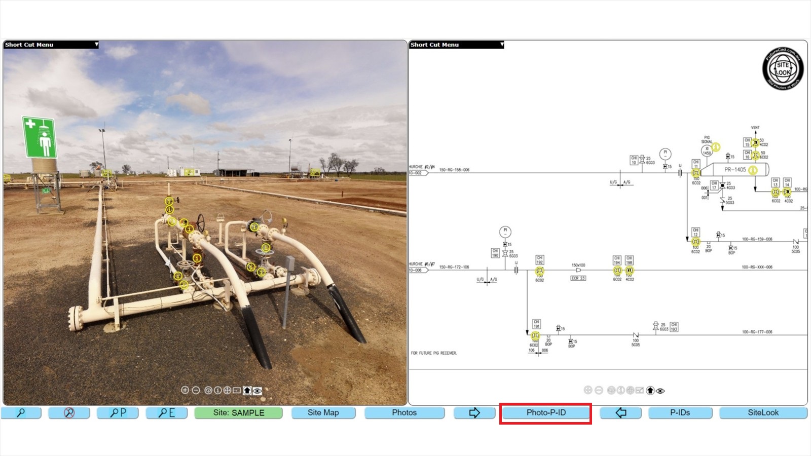 SPLIT GROUND LEVEL VIEW